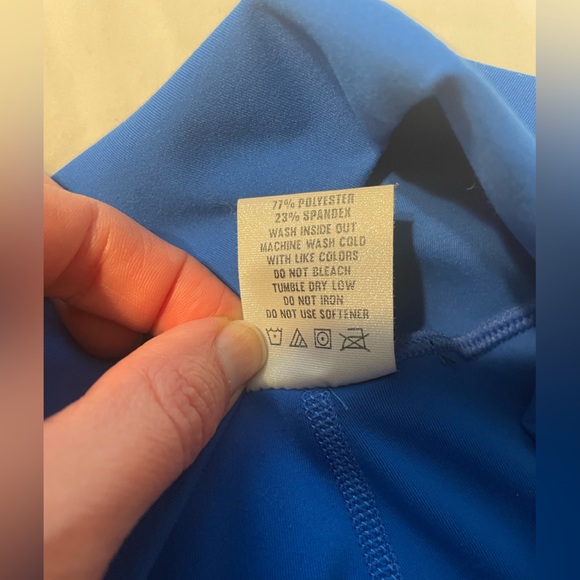 Zyia Blue Confluence Leggings Sz 6-8 - Picture 11 of 11